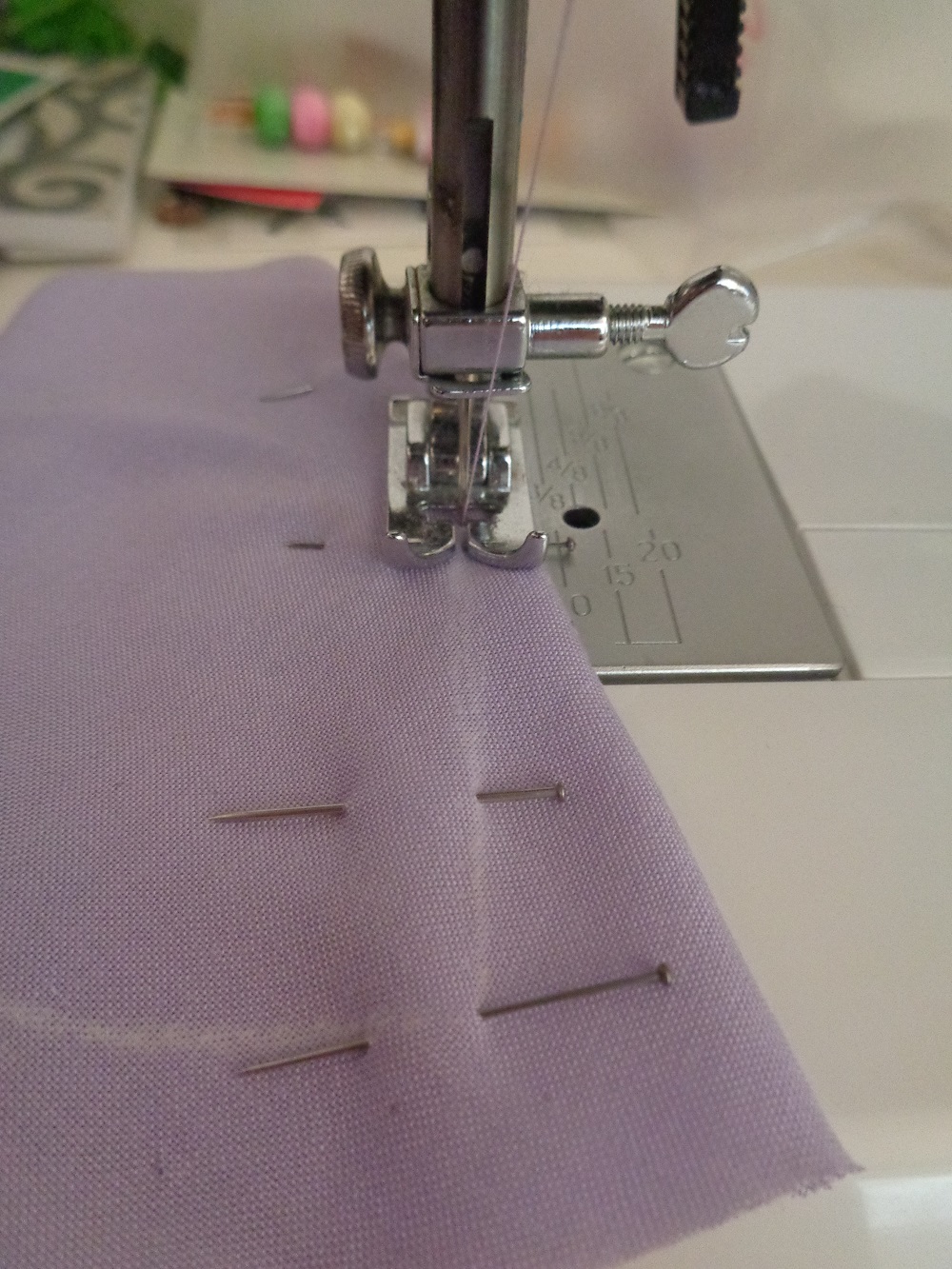 Sewing the dart