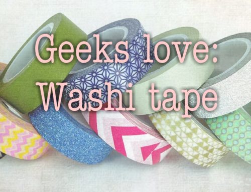 Geeks love: Washi tape