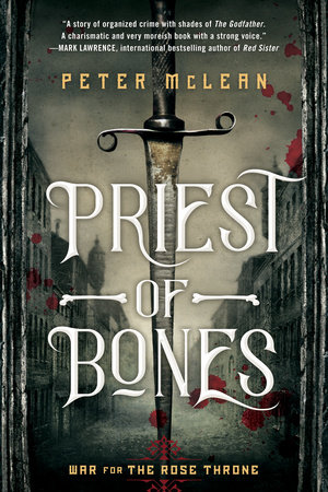 cover of Priest of Bones by Peter McLean