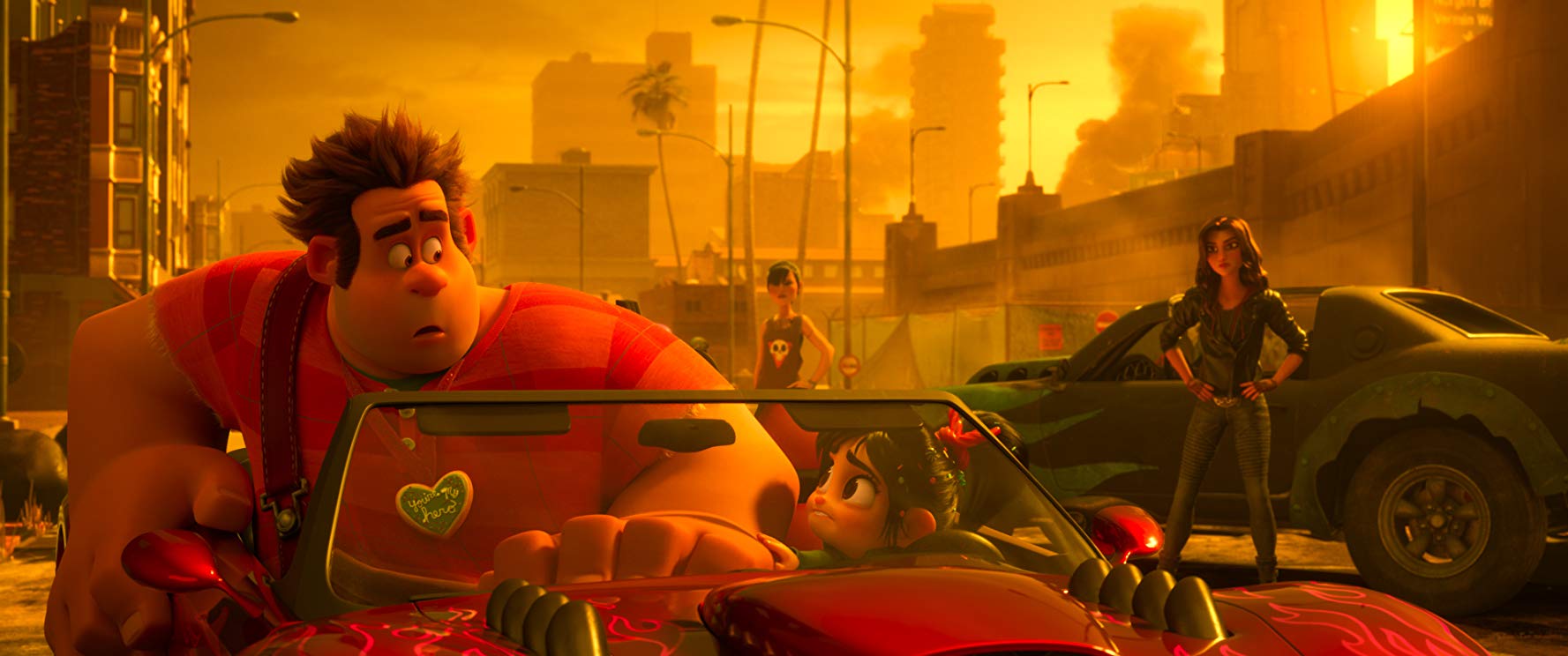 ralph and vanellope in slaughter race