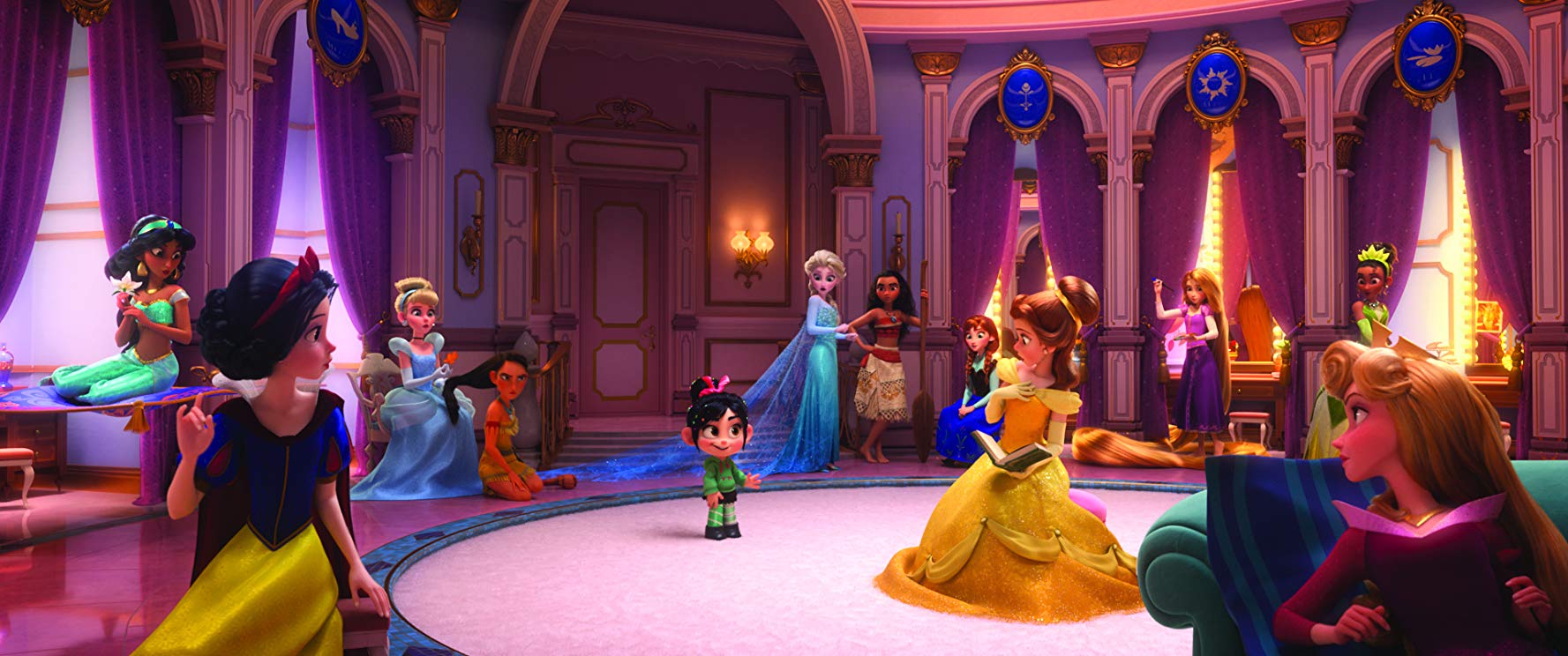vanellope meets the Disney princesses