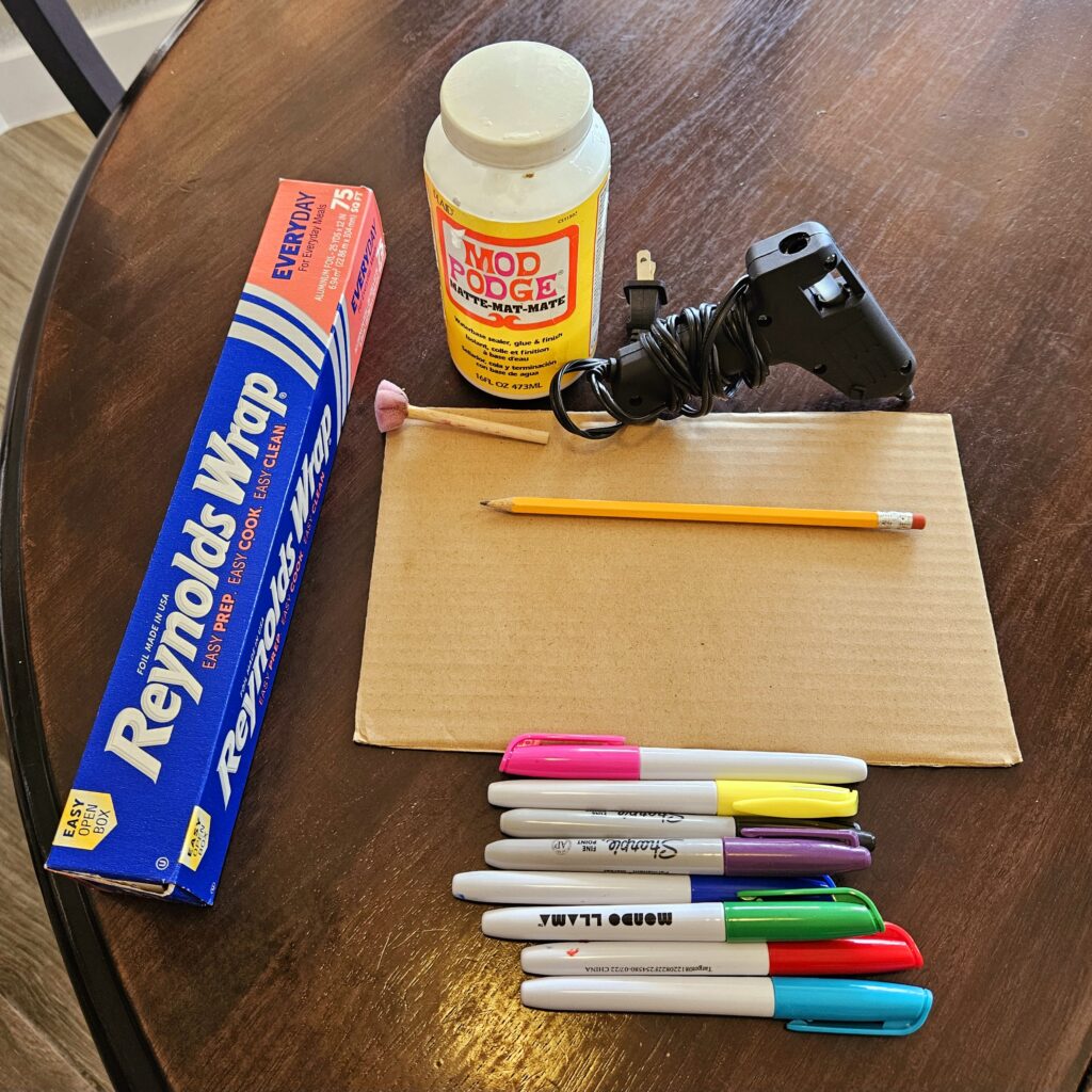 All the supplies for this project